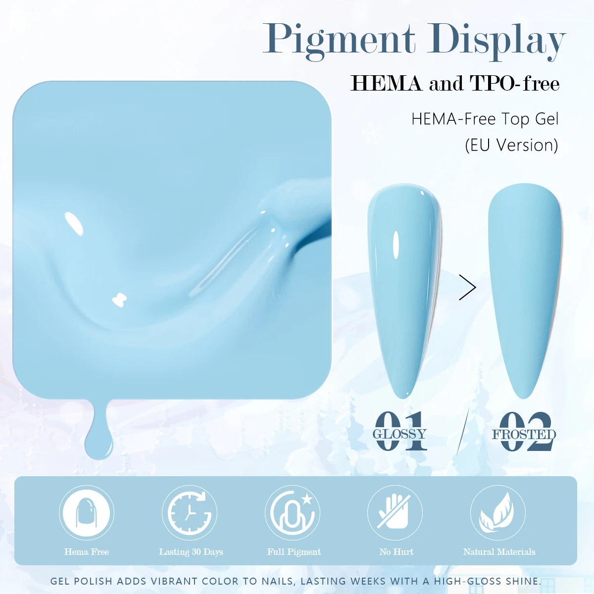 เจลทาเล็บวินเทอร์ วีนดีนี คอลเลคชั่นใหม่ล่าสุด 36 สี กล่องของขวัญพร้อมสมุดสีสุดพิเศษ ปราศจากสาร TPO และ HEMA รับผลิตแบบ OEM เจลทาเล็บวินเทอร์