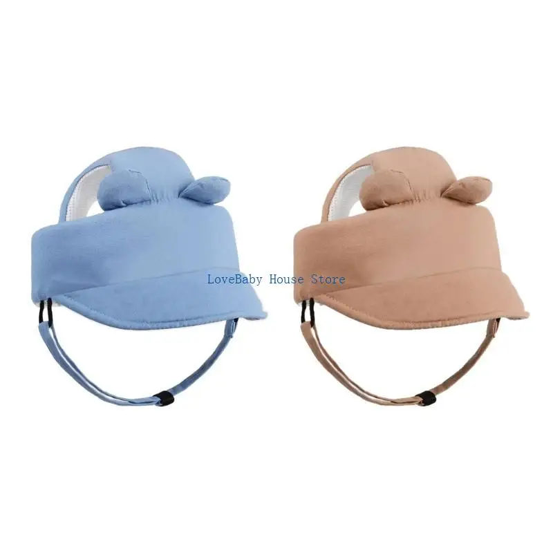 

BX0D Solid Baby Safety Helmets Head Hat Toddler Learning to Walk