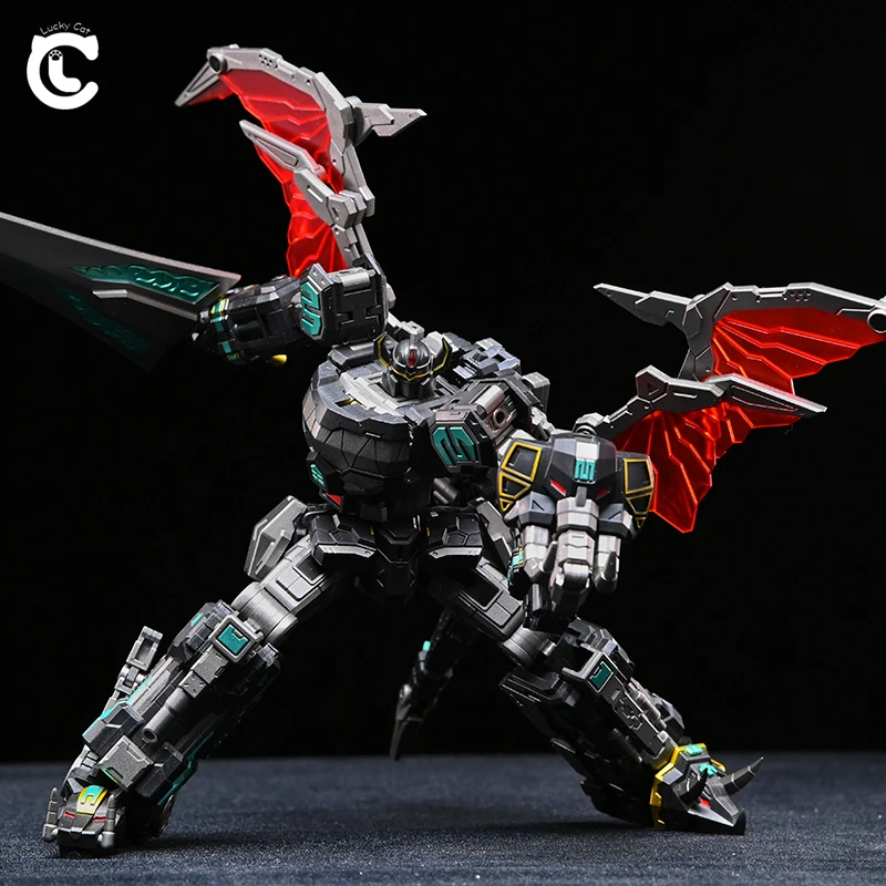 Auf Lager Lucky Cat MICRO COSMOS MC-03 MC-03B MC-05 BEAST LORD Anime Figur Transformation Roboter Modell Sammlung Spielzeug Geschenk