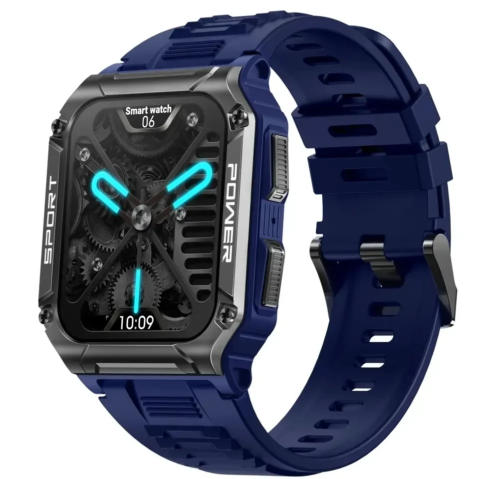 TJXL-NX6 Smart Watch 1.95 Inch Full Touch Screen Waterproof IP68 BT Calling Sports Smart Watch