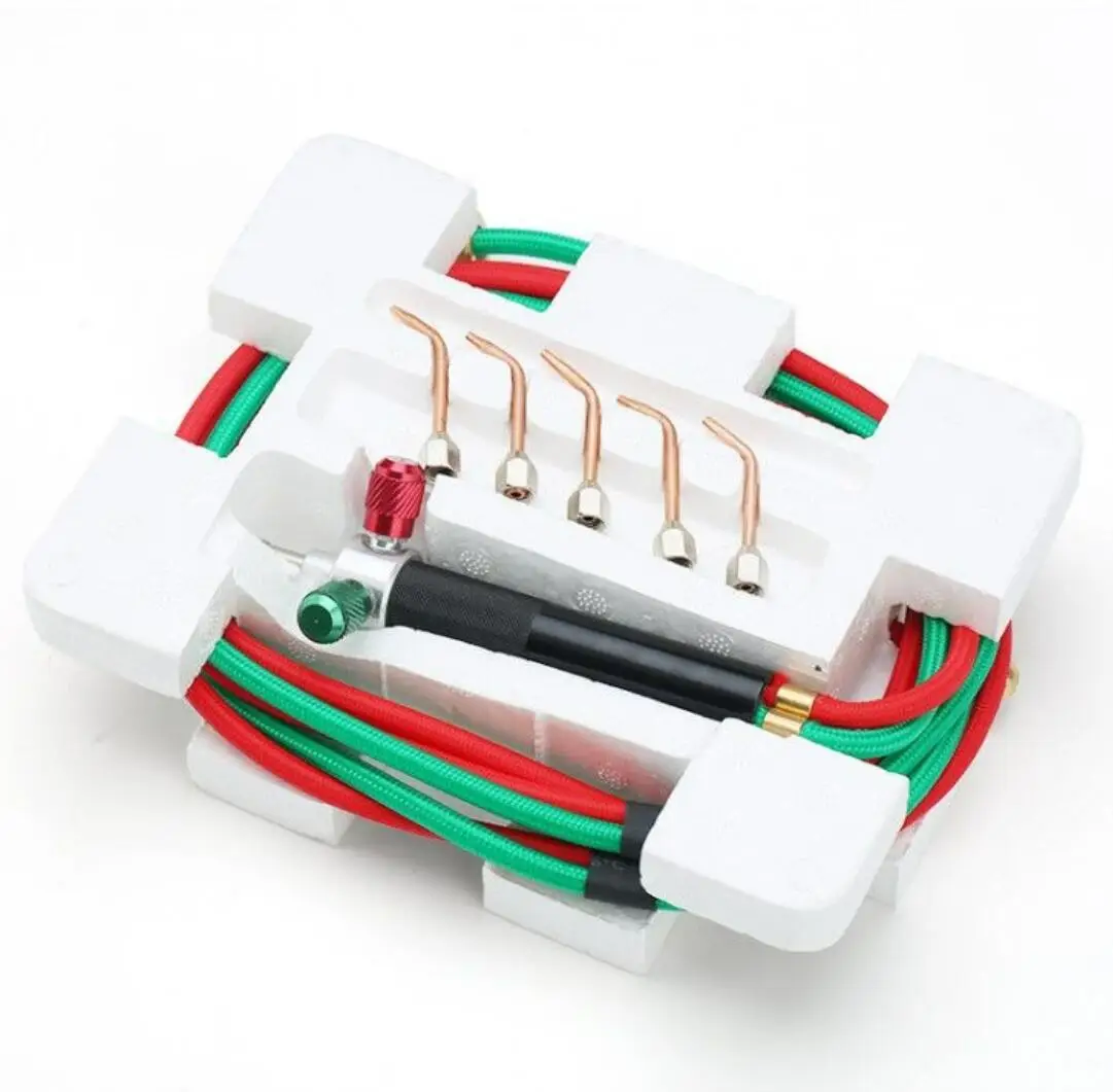 Little Torch Kit Jewel Tools Equipment Jewelry Welding Machine Propane Torch Jewellery Making Tool 1 Set with 5 Tips