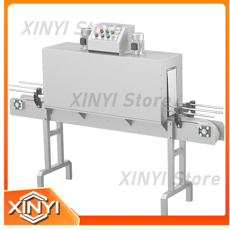 Steam Shrinking Machine for Label Shrinkage on Beverage Cans Wine Bottles Jars Yogurt Shampoo Sleeve Labeling and Coating
