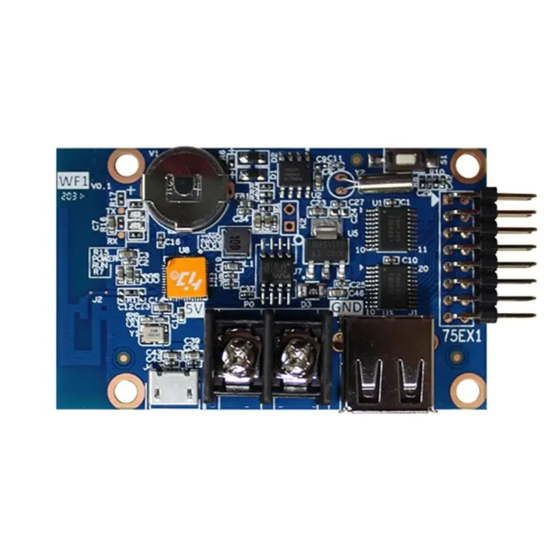 SCLS Full Color Module Controller WF1 Board P3 P4 P5 P10 LED for Matrix Digital Panel