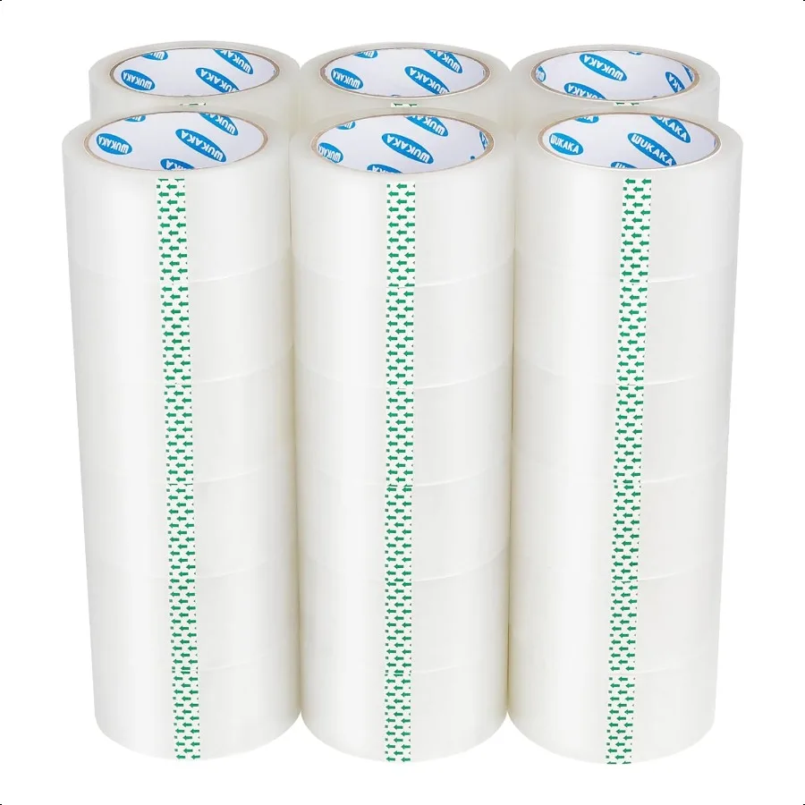 Packing Tape 36 Rolls Clear Packing Tape 2 Inches Wide 65 Yards Per Roll for Shipping Tape Packaging Tape Moving Tape Sealing T