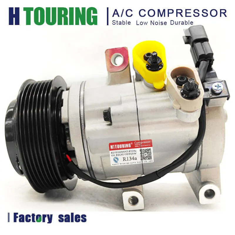 

Auto AC Air Conditioner Compressor for Ford Ranger Pickup 2.2 3.2 2011-2013 UC9M-19D629-BB AB39-19D629-BB 1715092 AB39-19D629-AB