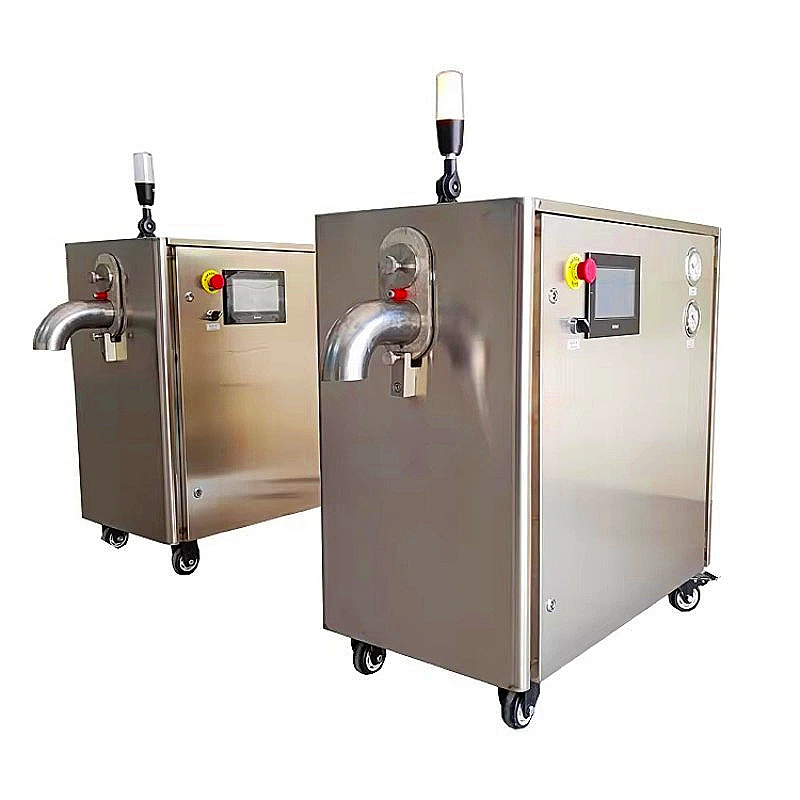 High Density Dry Ice Granulator Pelletizer Machine for Seafood Cold Chain Customized for Transportation Refrigeration Hot Sale
