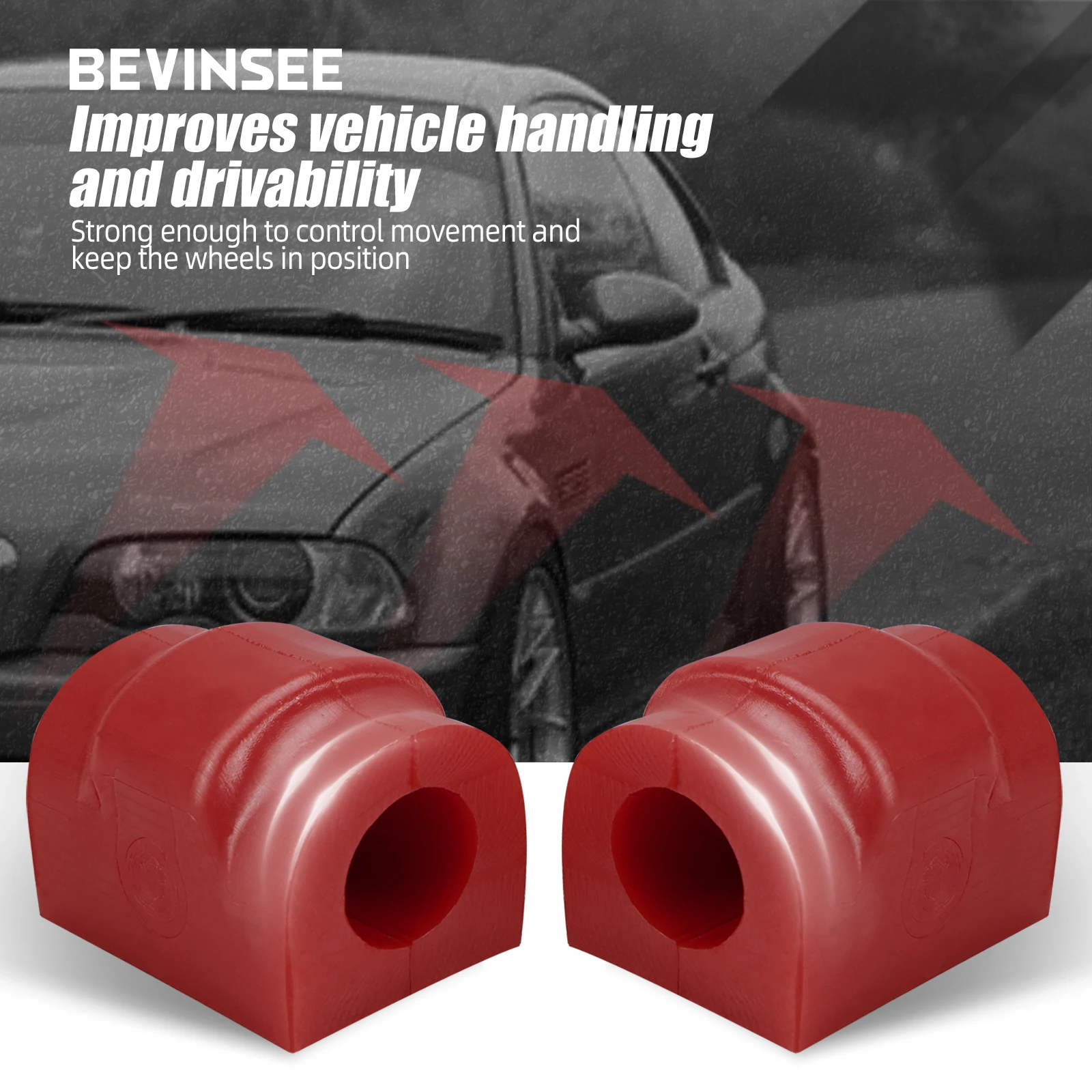 18mm 후면 스웨이 바 안정기 폴리 장착 부싱 BMW E36 E46 Z4 E85 E86 318i 320i 323i 325i 328i 330i 썸네일 3