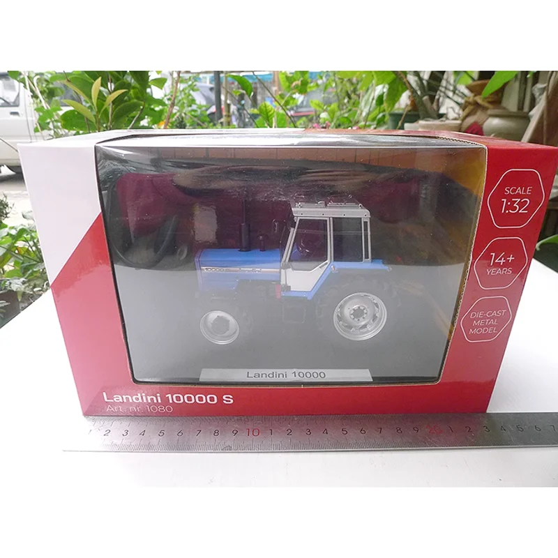 ألعاب طريقة دييكاست بمقياس 1:32 Landini 10000 جرار سبيكة الآلات الزراعية نموذج سيارة مجموعة هدية عرض تذكارية #6