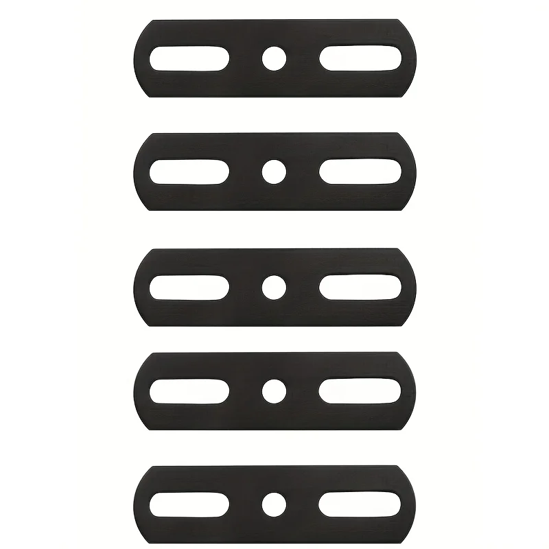 5Pcs Flat Support Bracket Maintenance Joint Plate Bed Frame Fixed Connection Device Straight Bracket