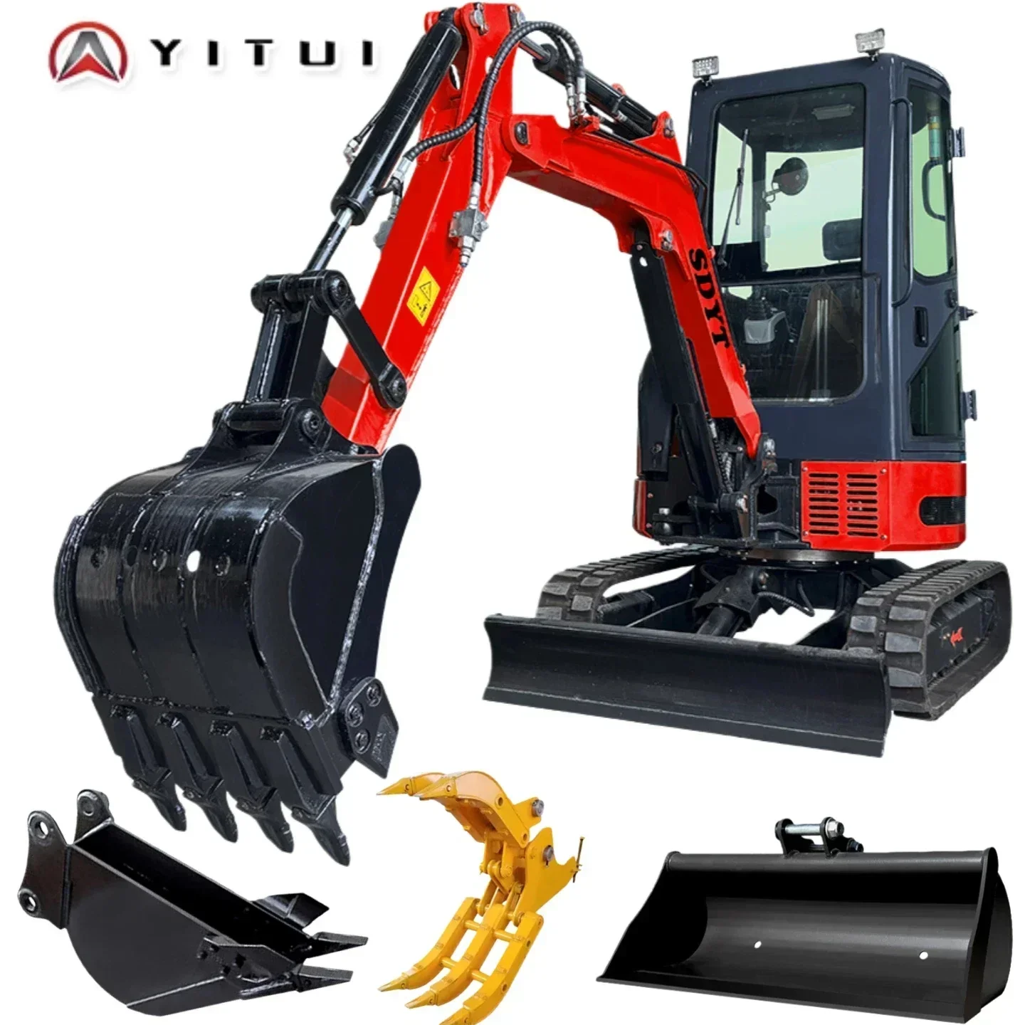 حار بيع 2 طن محرك حفارة صغيرة المسار كفاءة عالية وسهلة التشغيل مخصص حفارة صغيرة شحن مجاني