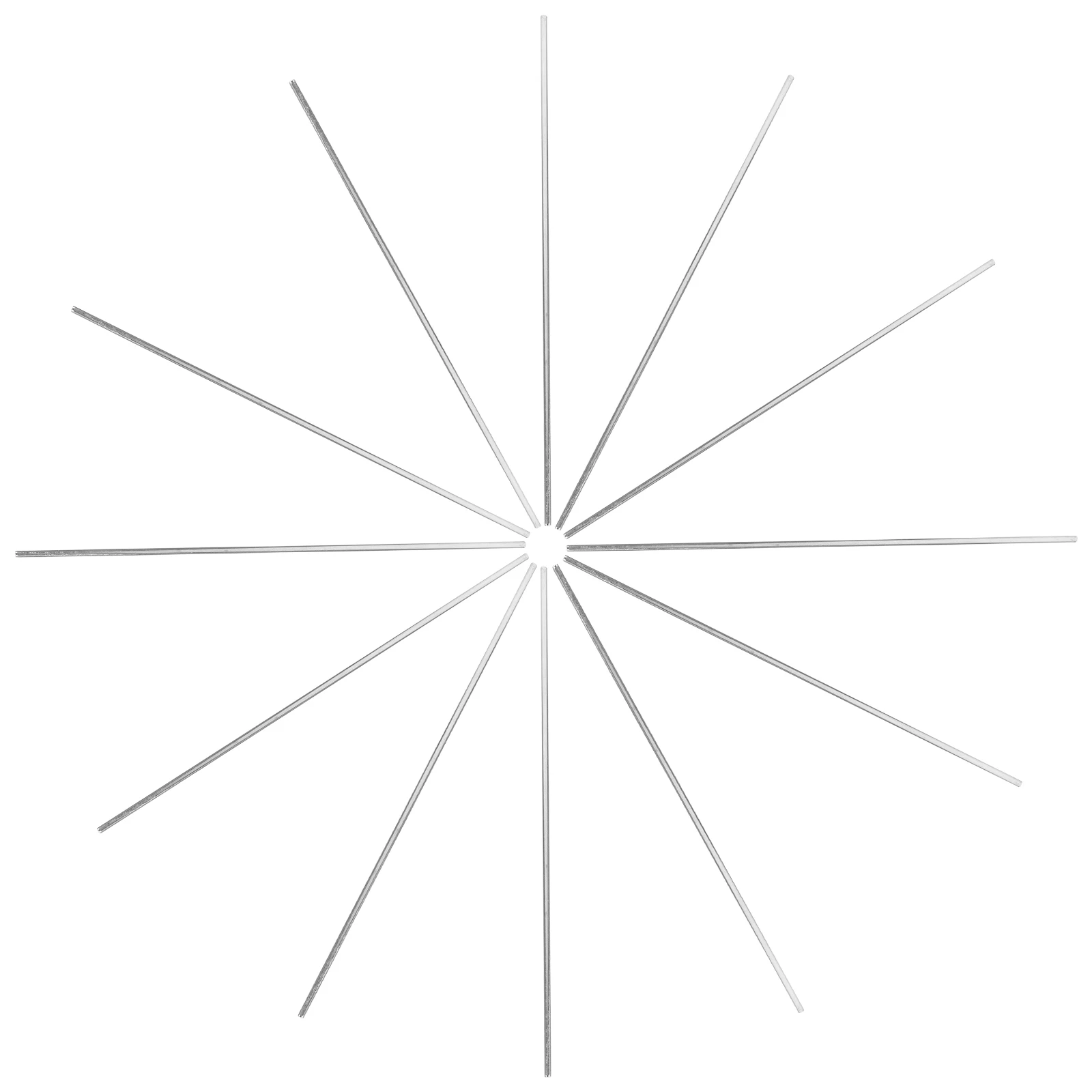 

12 Pcs Stainless Steel Rods Pins for Knitting Crocheting Blocking Boards Pegs Hole Supplies Metal Hardware Accessories