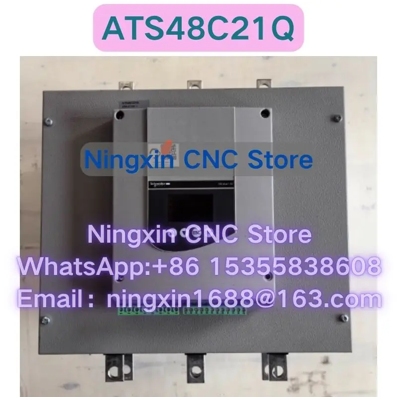 

Б/у плавный стартер ATS48C21Q Функциональный тест ОК Быстрая доставка