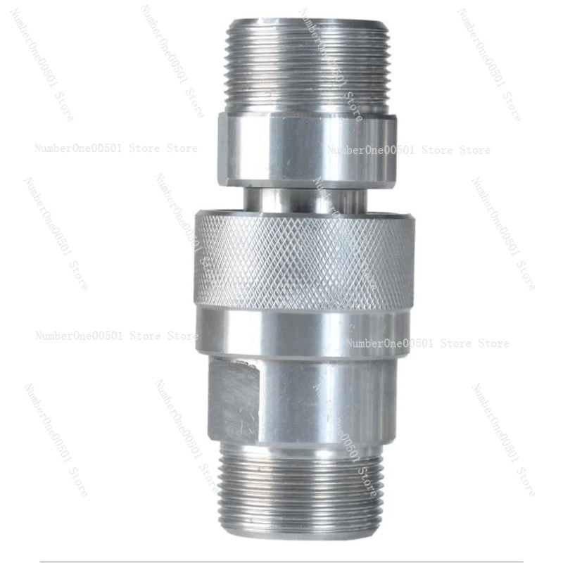 1pcs Hydraulic Quick Coupler for Oil Gas Water Pipes Equipment  Purpose Machine Hydraulic Quick Connector Fitting Coupling