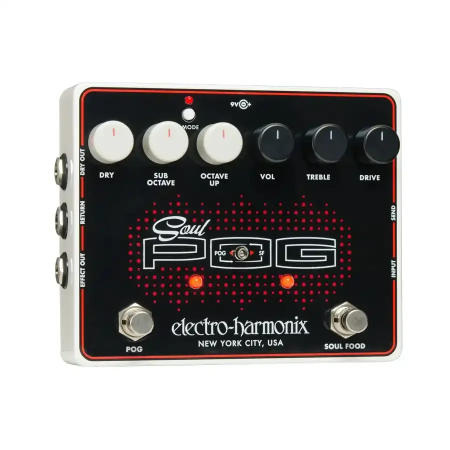 

SOUL POG Single Block Effector Overload Octave Combination