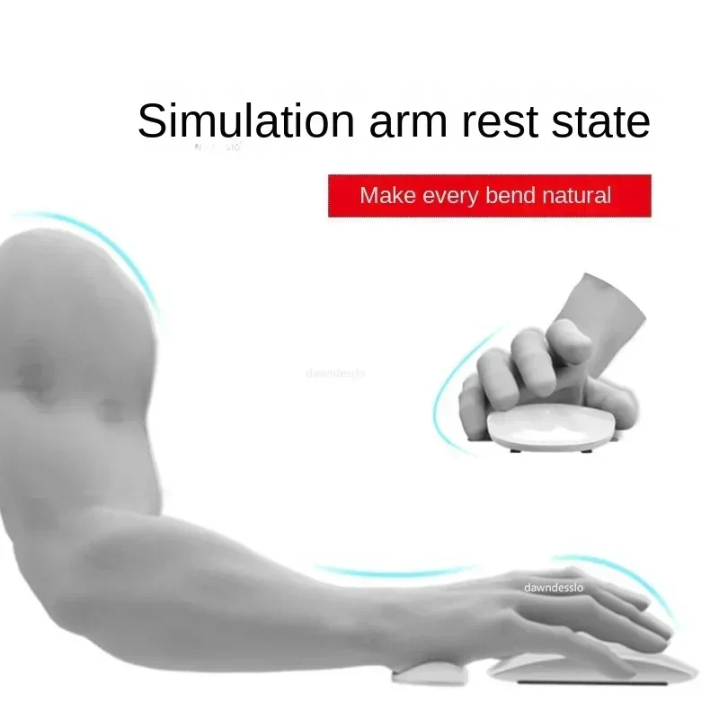 Ergonomic Mouse Pad Wrist Pad Silicon Gel Non-slip Streamline Wrist Rest Support Mat Computer Mousepad for Office Gaming
