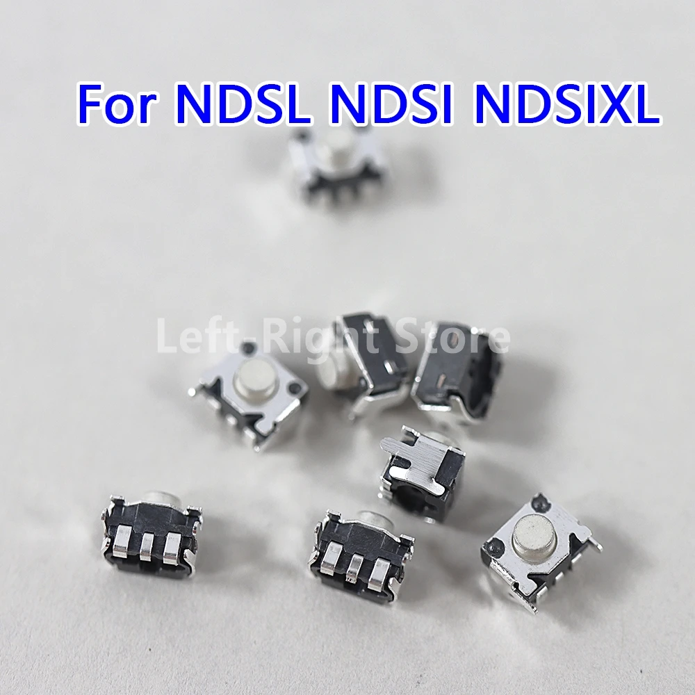 10PCS Replacement L R Trigger Button Microswitch For NDSL Micro Switch LR Shoulder Button For Nintendo DS Lite NDSI NDSIXL