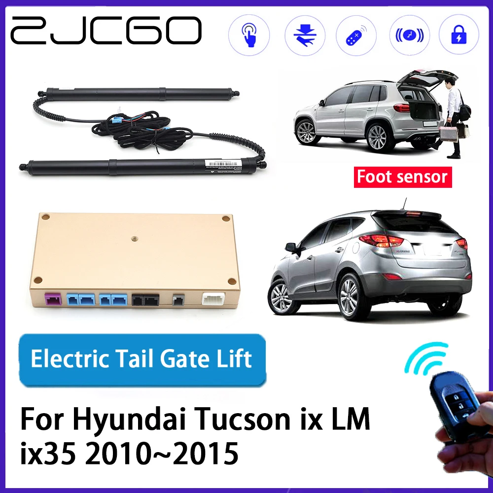 

ZJCGO Car Auto Trunk intelligent Electric Tail Gate Lift Automatic Tailgate Opener for Hyundai Tucson ix LM ix35 2010~2015