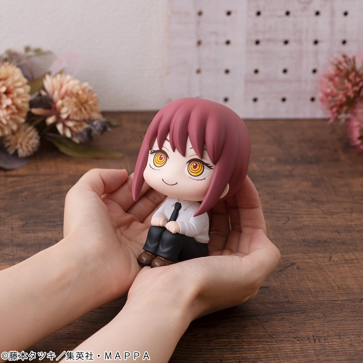 Mega House Look Up Chainsaw Man Makima Power Figurka Anime PVC Kolekcjonerski Model Lalka Ozdoby na Biurko Zabawki Prezenty