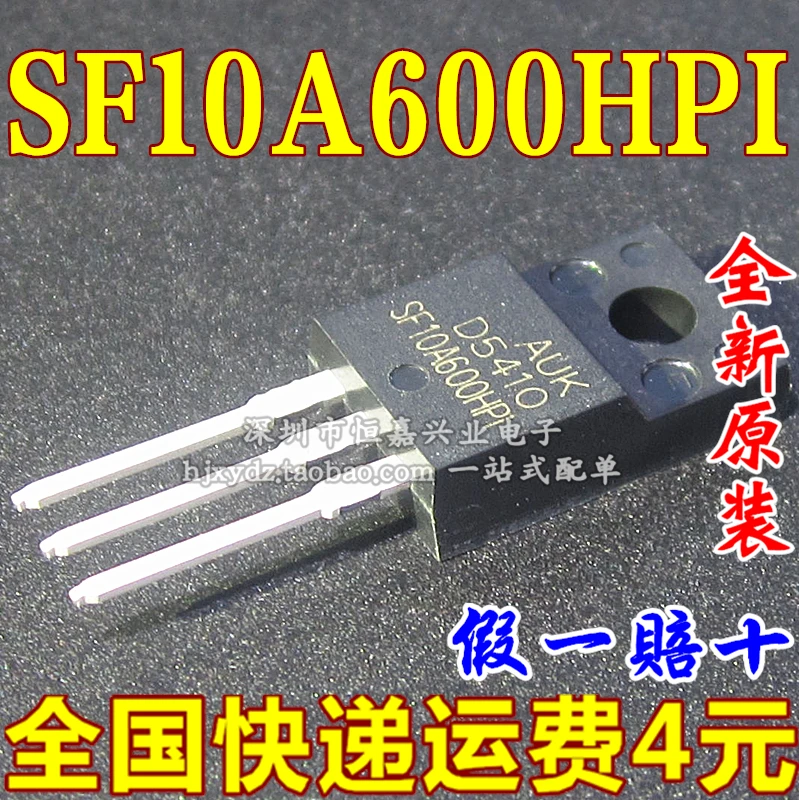 Original New 5pcs/ SF10A600HPI  STTH10LCD06FP  STP9NK50ZFP   P9NK50ZFP  TO220F TO-220F In stock