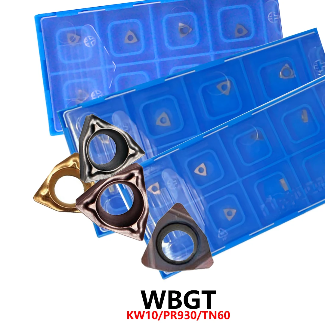 

Оригинальные лезвия WBGT060102L WBGT060104L WBGT080204L WBGT080202L F KW10 PR930 TN60, твердосплавные вставки, инструмент WBGT WBGT060102 WBGT060104