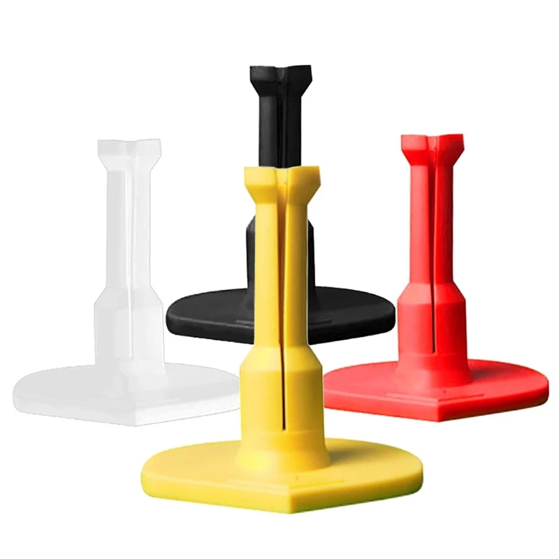 Golf Rubber Tees Driving Range Golf Tees Holder Durable Golf Opening Shape Rubber Tees for Indoor Outdoor Practice Mat