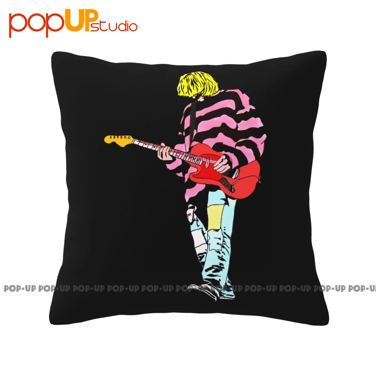 Print Kurt Cobain 90S Band Kurt Cobain Kurt Cobain Kurt Cobain 1967 1994 P-285 Pillowcase Throw Pillow Cover for Room