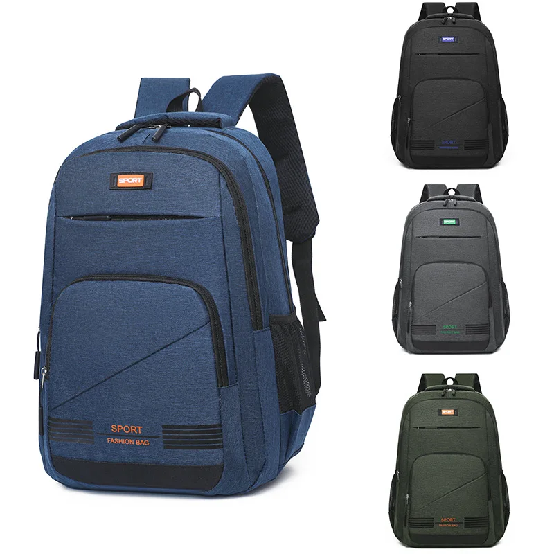 Lightweight waterproof Oxford cloth backpack simple large capacity student backpack travel 15.6 inch computer storage backpack