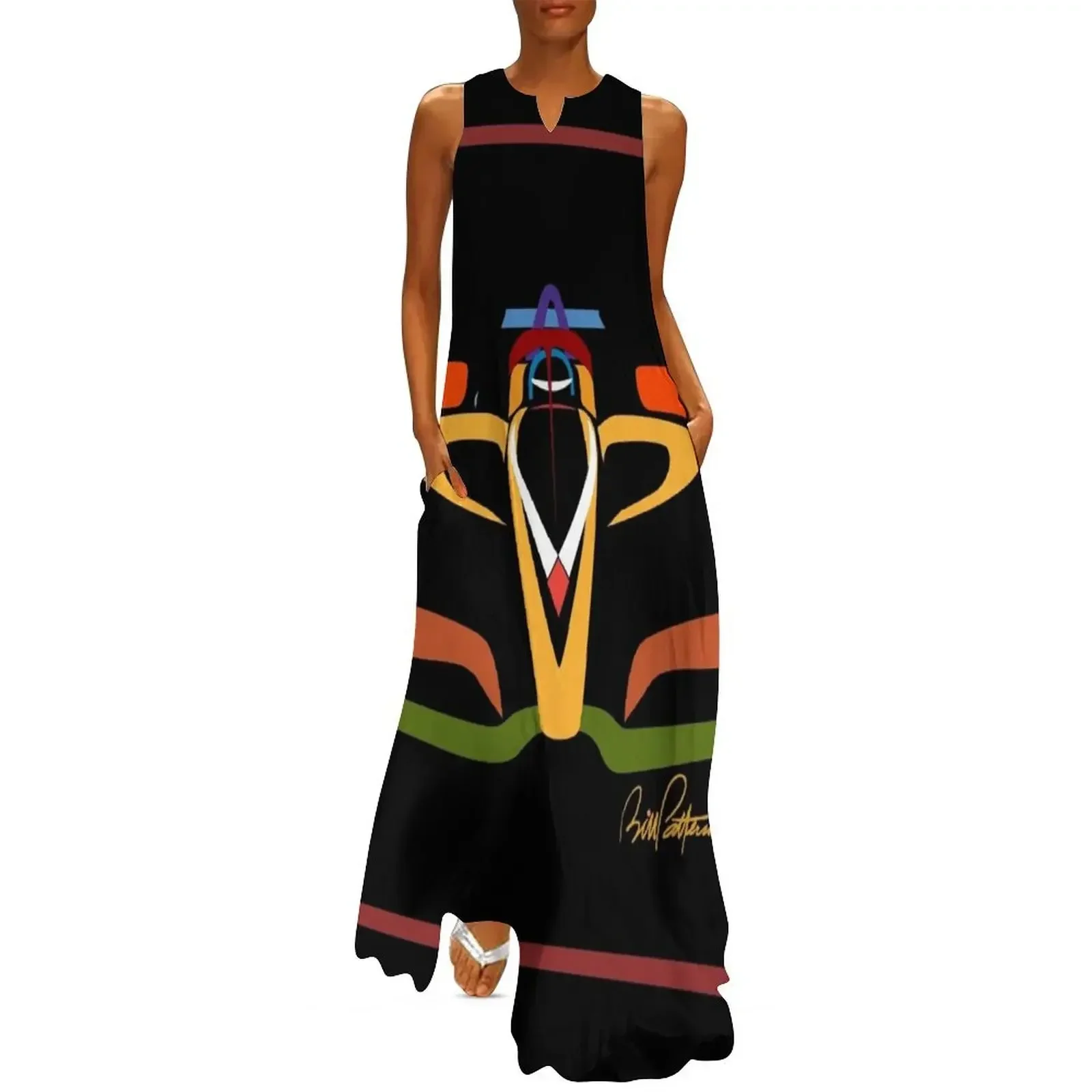 

indycarBig Long Dress party dresses woman birthday dresses for women Party dresses for women summer dress korean women Dress
