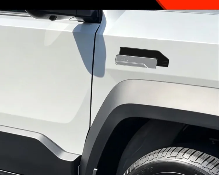 For Toyota Land Cruiser FJ 2026 Car Front Fender Decorative Bright Strip Anti‑Scratch Side Wheel Arch Trim Exterior Modified detail image 4