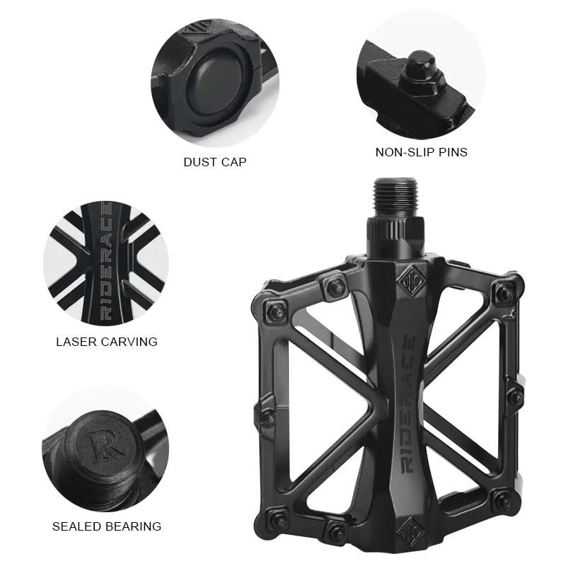 

Ultralight 3 Bearings Bicycle Pedal Anti-Slip Widened Aluminum Alloy Bike Bearings Pedals Quick Release Cycling Accessories