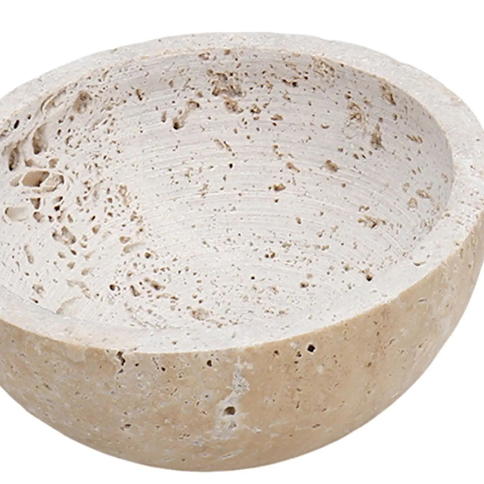 Incense Burner Bowl Ornament Handmade Marble Incense Holder for Teahouse