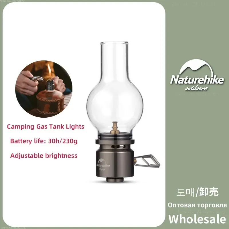 

Naturehike Outdoor Camping Gas Tank Lamp Lightweight And Portable Camping Lamp Energy-saving And Long-lasting Lighting Tour Lamp