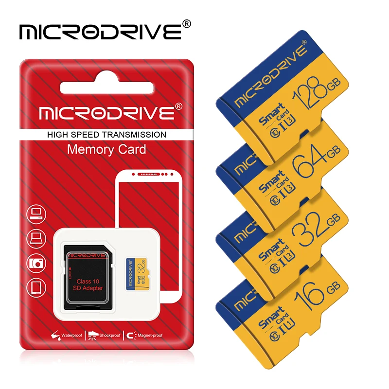 ความเร็วสูง Class 10 การ์ดหน่วยความจํา 8GB 16GB 32GB 64GB micro tf sd card 128GB 256GB cartao de memoria TF card สําหรับโทรศัพท์/แท็บเล็ต