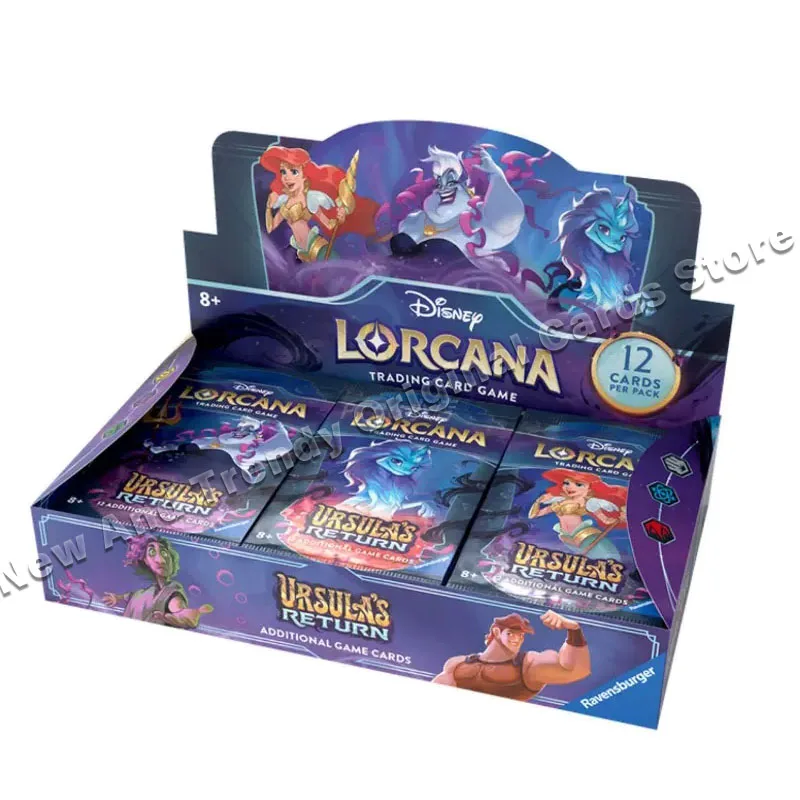 TCG English Original Disney Lorcana - Ursula’s Return Starter Deck - Family Madrigal Booster Box Cards