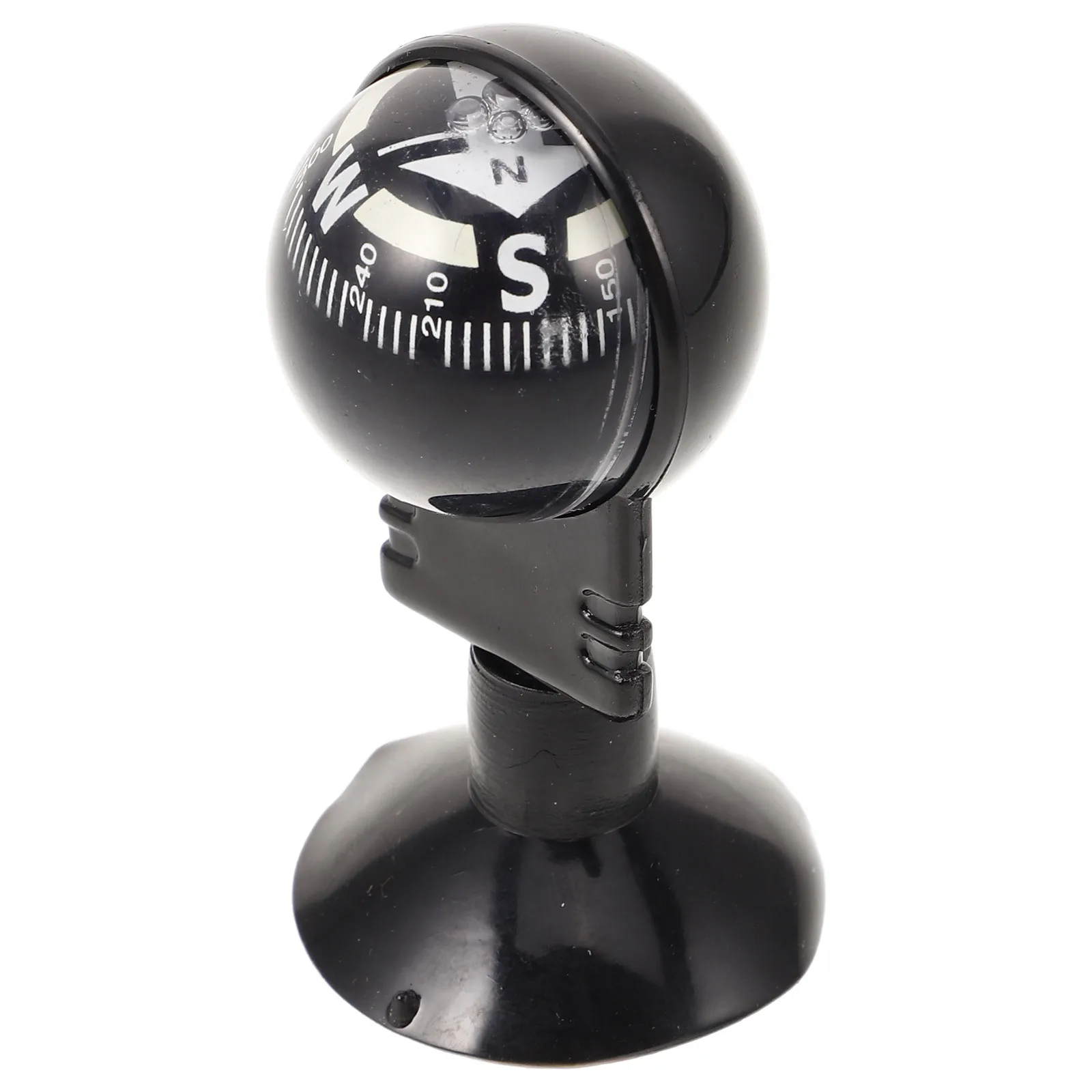 

Portable Compass Ball for Car Dashboard with Strong Suction Base Rotating Design for Precise Directional Guidance in Travel and