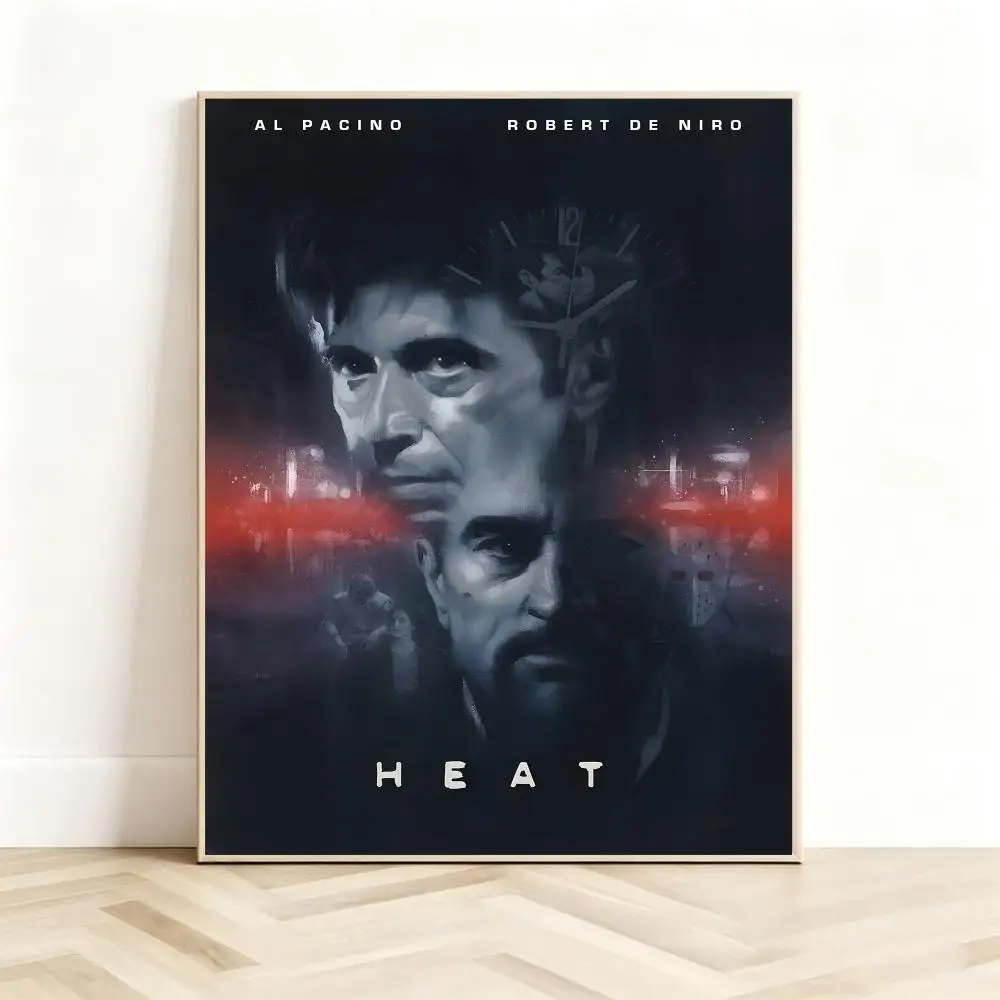 Warm Drama H-Heat Poster Classic Self-Adhesive PP Wall Sticker for Living Room Bar Decor Gift
