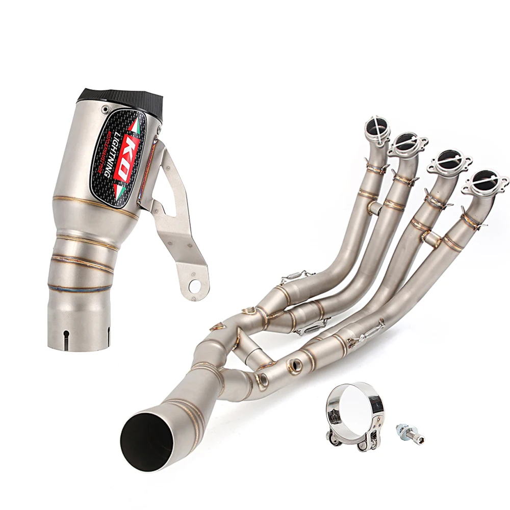 For BMW S1000RR 2019-2025 S1000R 2021-2025 Motocycle Full Exhaust System Escape Moto Header Pipe With DB Killer Stainless Steel