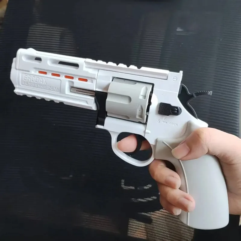 左輪ソフト弾銃 ZP5 ピストル メカニカルボーイバトル 発射可能トイガン シェル投げ戦術バージョン