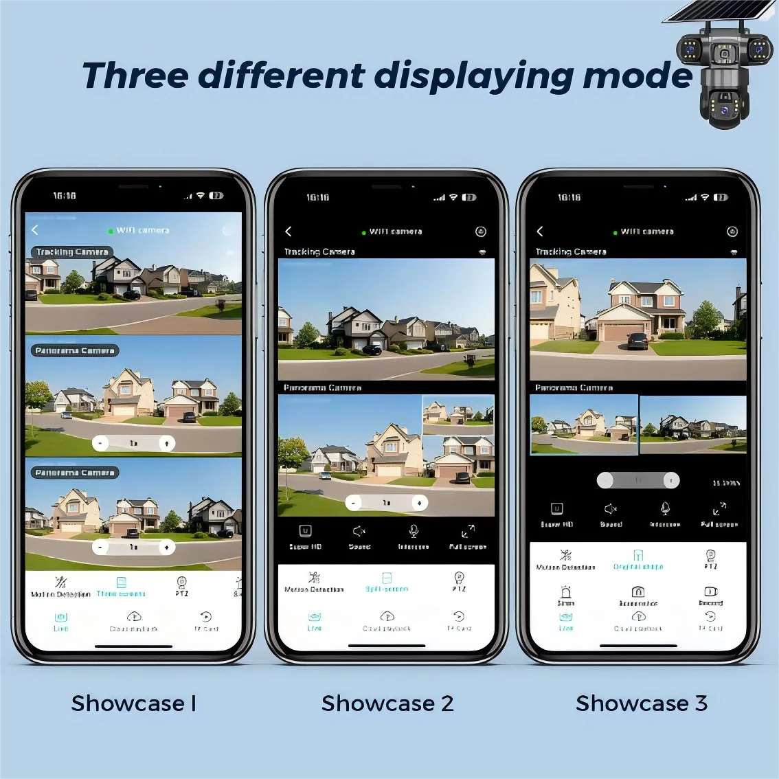 4G SIM card outdoor closed-circuit television waterproof wireless solar closed-circuit television camera two-way voice security