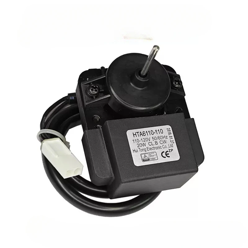 110V-120V Refrigerator Cooling Fan Motor HTA6110-110 Freezer/ Fridge Shielded Asynchronous Motor 20W