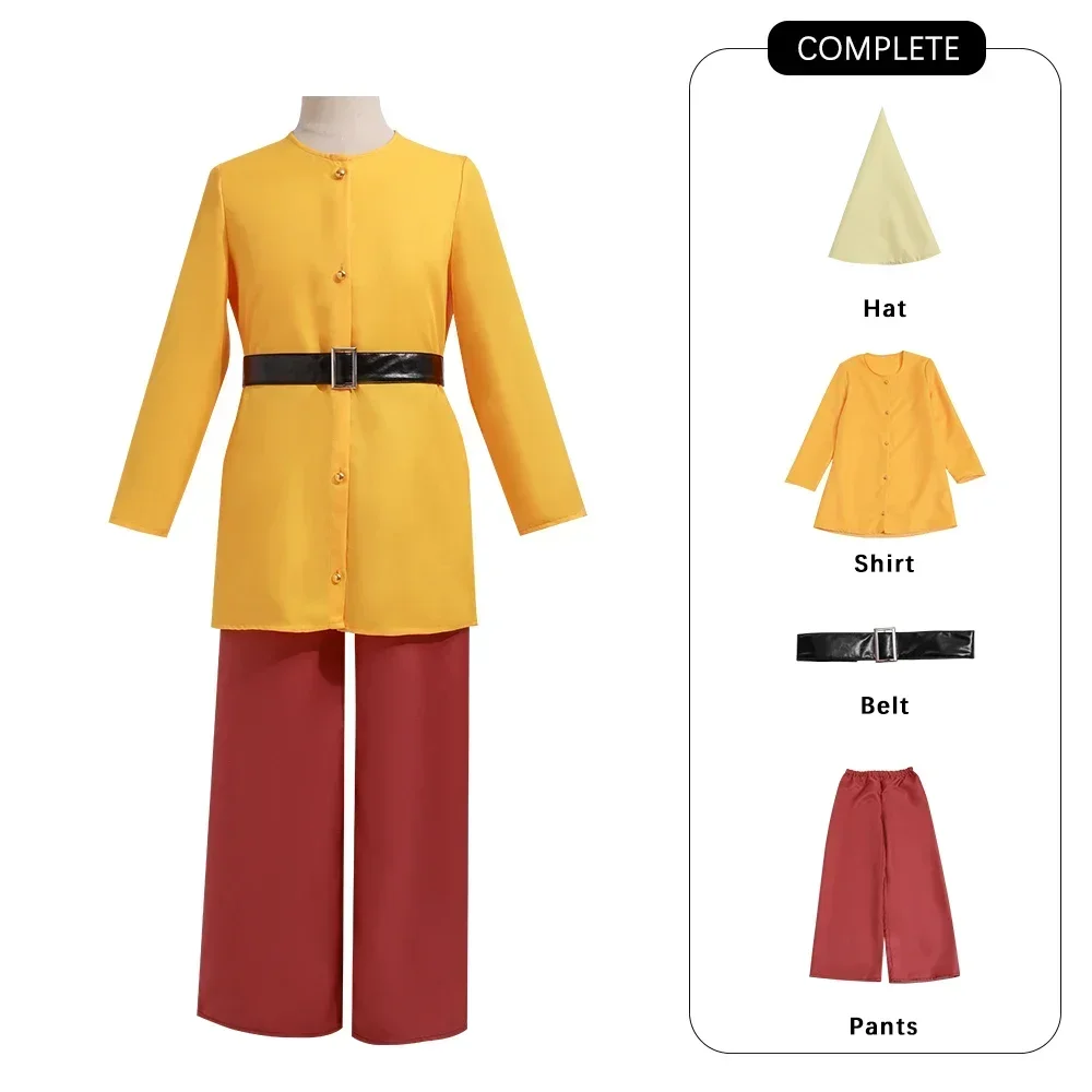 Film Anime Biancaneve e sette nani Costume Sette nani Cosplay Kostume Carnevale Cos Festa di carnevale