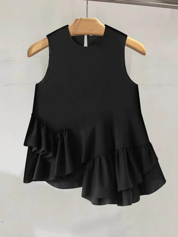 

Новая женская футболка-топ больших размеров с круглым вырезом, цветная, приталенная, А-силуэт, для стройности, в уличном стиле, весна-лето