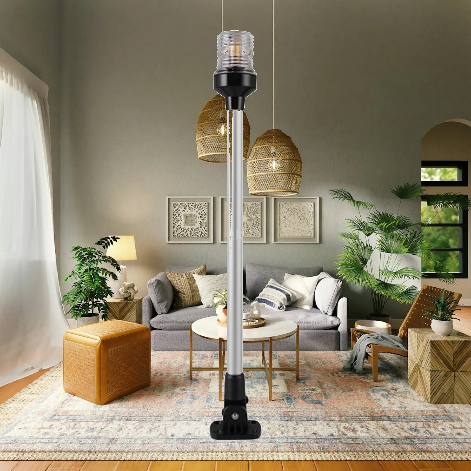 Stern Light Professional Sturdy 360 Degree Illumination 12-24V DC Heat Resistant