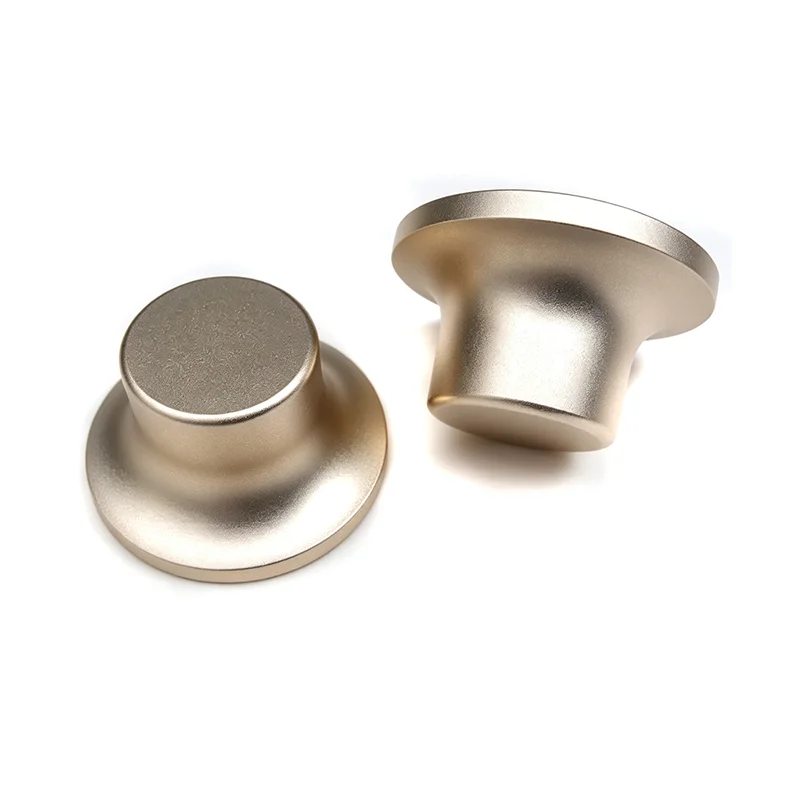 Aluminum Volume knob 1pcs Diameter 48mm Height 26mm amplifier knob speaker Potentiometer knob