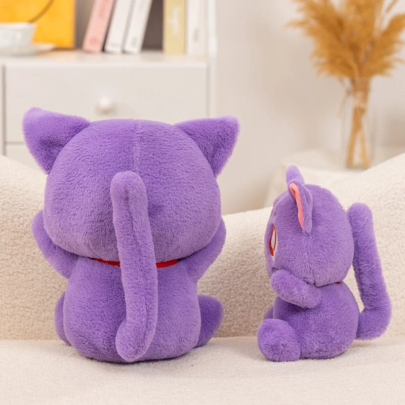 23/35 سنتيمتر Kawaii القط ألعاب من القطيفة جميل الكرتون الحيوانات محشوة دمى عطلة هدية ديكور المنزل أريكة وسائد فخمة الأغنام ألعاب من نسيج مخملي