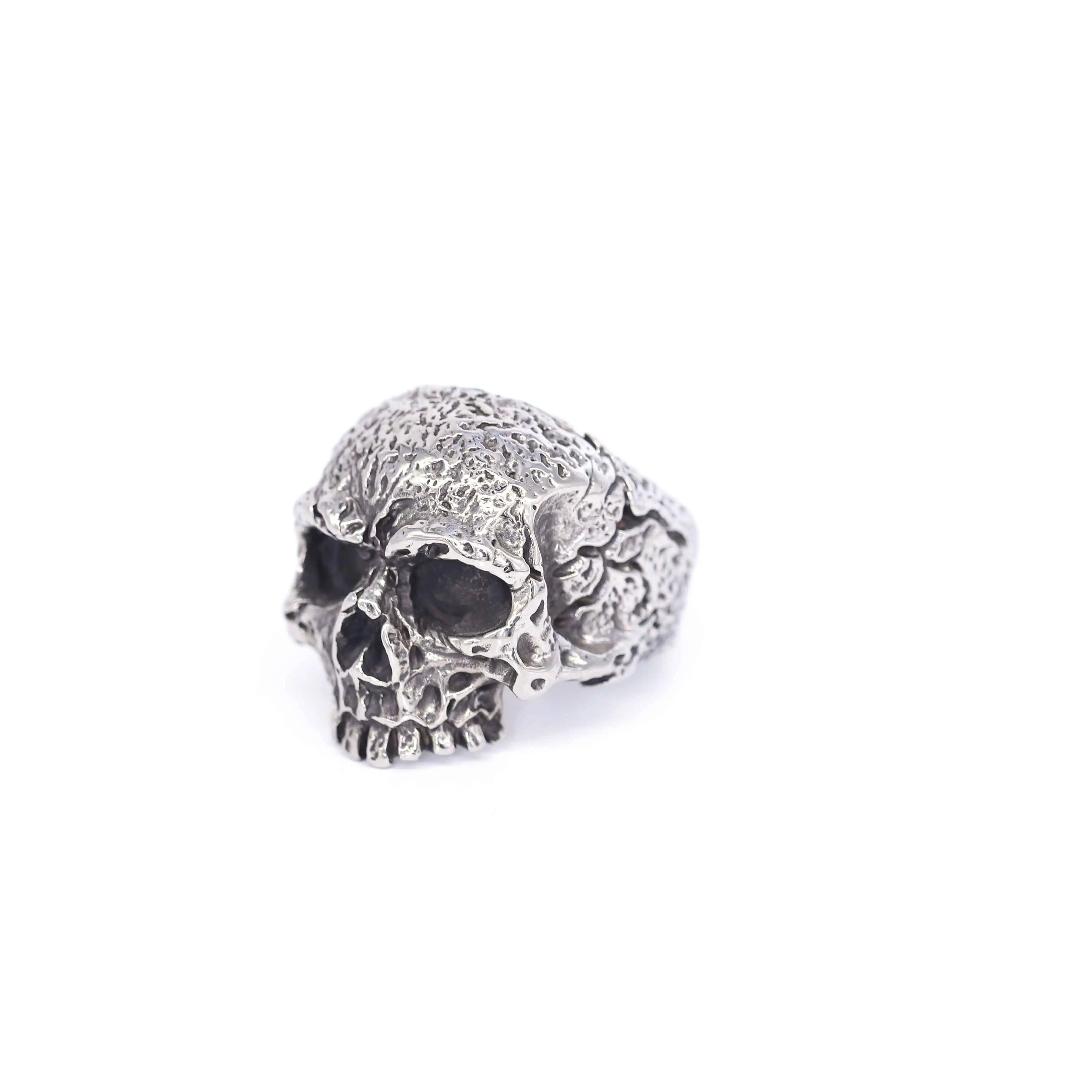 Custom OEM ODM Jewelry Hip Hop Culture Essential Jewelry Skull Street Style Men's Ring