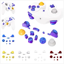 eXtremeRate DIY Replacement Full Set Buttons Thumbsticks & Tools for Nintendo GameCube Controller, Repair ABXY D-pad Z L R Keys