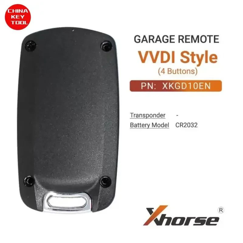 1PCS Xhorse VVDI Garage Remote Key 4 Buttons XKGD10EN