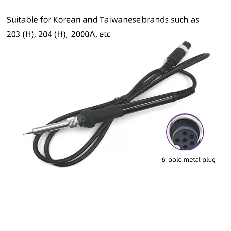 Pasuje do uchwytu stacji lutowniczej 203H Iron 90W 203 / 203H / 204 / 204H 6-otworowy uchwyt lutowniczy Akcesoria