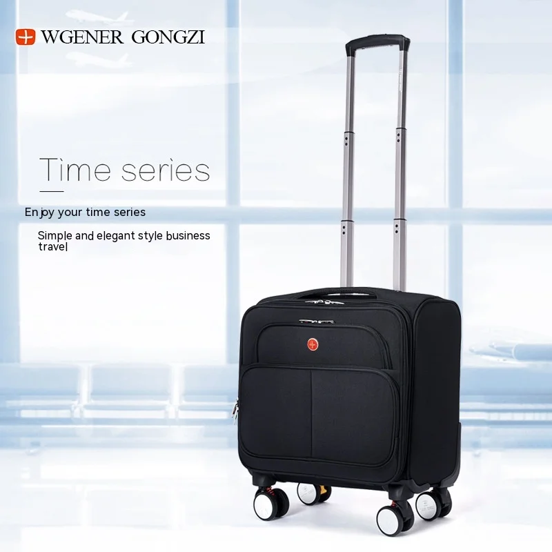 Saber Brand Boarding Bag 18-Inch Universal Wheel Suitcase Men's and Women's Trolley Luggage Luggage Small Fashion